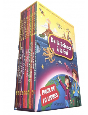 Pack de 10 livres pour les enfants : Collection "De la Science à la Foi : Découvrir Allah à travers Sa Création"