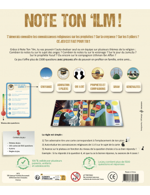 Note ton 'ilm - jeu de société