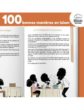 Guide illustré des 100 bonnes manières en Islam - Bdouin
