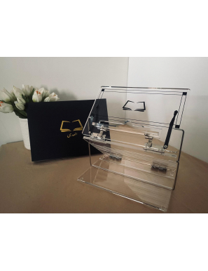 Porte-Coran modulable en acrylique – Élégance et praticité pour votre lecture