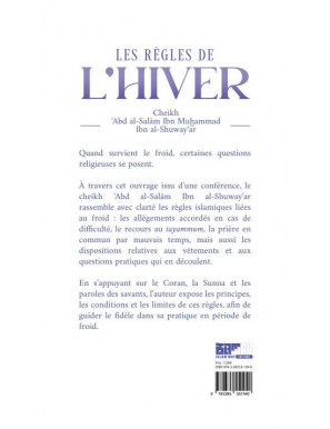 Les règles de l'hiver - cheikh al-Shuway‘ar - Islam Way