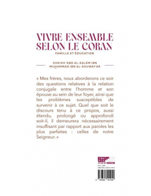 Vivre ensemble selon le Coran : famille et éducation - cheikh al-Shuway‘ar - Islam Way