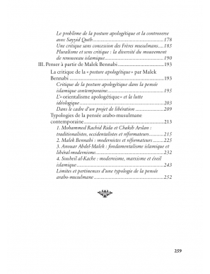 Une lecture de Malek Bennabi - Youssef Girard - Heritage