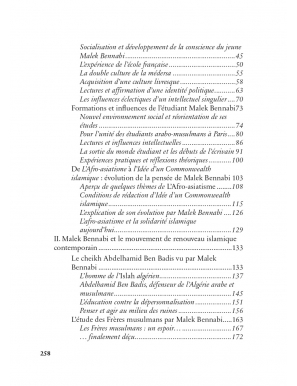 Une lecture de Malek Bennabi - Youssef Girard - Heritage