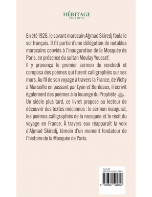 Voyage d'inauguration de la mosquée de Paris - Muhammad al-Râdî Gennoun - Héritage