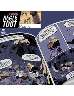 Agence règle tout, dans le noir - Tome 5 - BDouin - Muslim Show