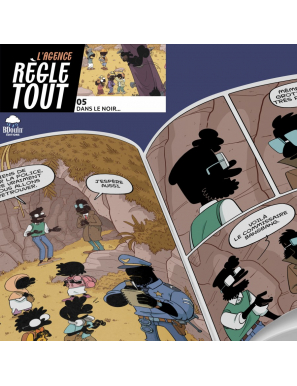 Agence règle tout, dans le noir - Tome 5 - BDouin - Muslim Show