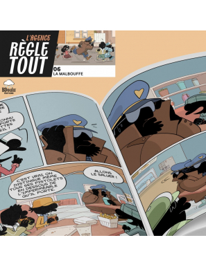 Agence règle tout, la malbouffe - Tome 6 - BDouin - Muslim Show