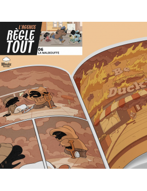 Agence règle tout, la malbouffe - Tome 6 - BDouin - Muslim Show