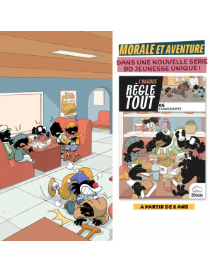 Agence règle tout, la malbouffe - Tome 6 - BDouin - Muslim Show