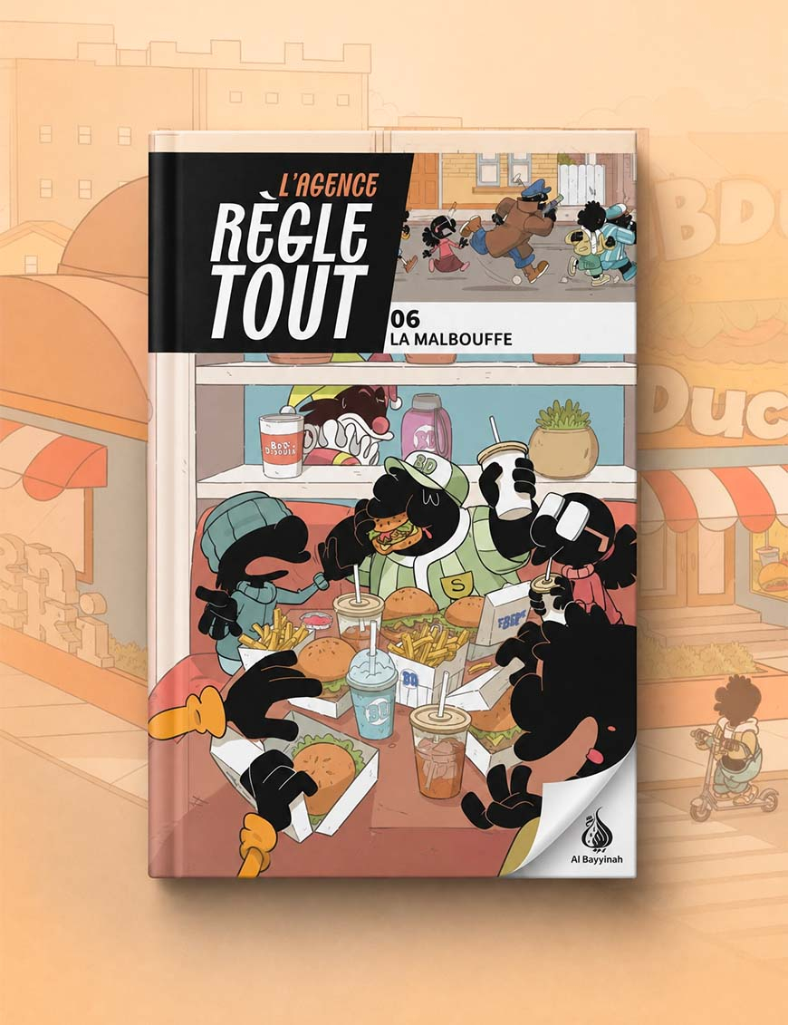 Agence règle tout, la malbouffe - Tome 6 - BDouin - Muslim Show