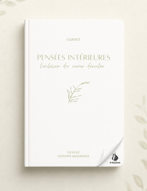 Carnet - Pensées intérieures - L'éclosion du cœur révélée - Akhawates