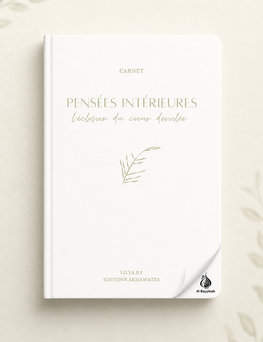 Carnet - Pensées intérieures - L'éclosion du cœur révélée - Akhawates