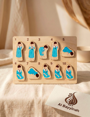 Bébé Ali : Mon premier puzzle Montessori de la prière