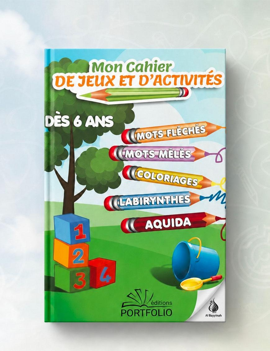 Mon cahier de jeux et d'activités - dès 6 ans - Portfolio