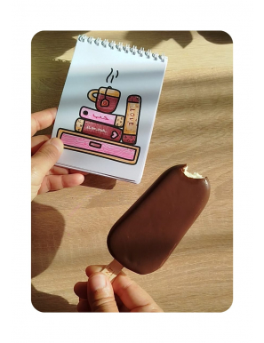 Mini anti-stress livre à colorier - Feminine Cozy