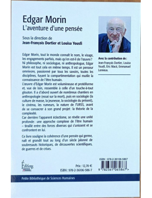 Edgar Morin. L'aventure d'une pensée