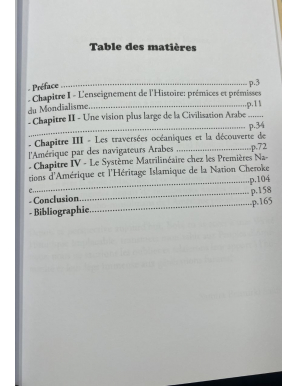 Des tribus arabes dans l'ouest Américain et l'héritage islamique de la nation Cherokee - Samira Benturki Saïdï