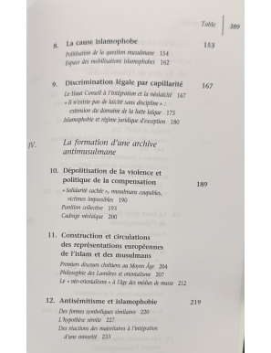 Islamophobie - Comment les élites françaises fabriquent le "problème musulman" - La Découverte