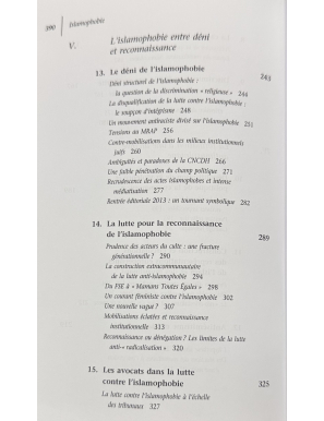 Islamophobie - Comment les élites françaises fabriquent le "problème musulman" - La Découverte