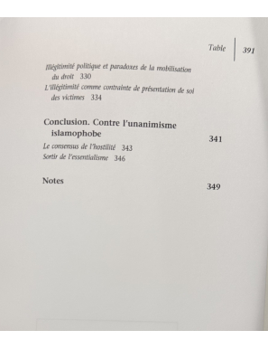 Islamophobie - Comment les élites françaises fabriquent le "problème musulman" - La Découverte