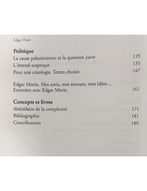 Edgar Morin. L'aventure d'une pensée