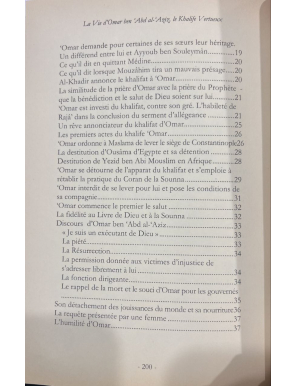 La vie du Khalife Omar Ben Abd al-'Azîz - Ibn Abd al-Hakam - Iqra