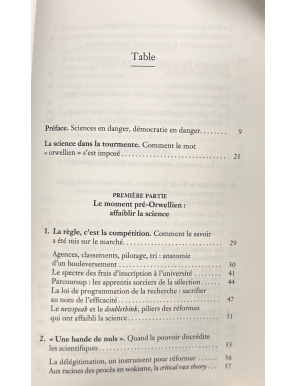 Le moment orwellien : La science face aux nouveaux obscurantismes - Seuil
