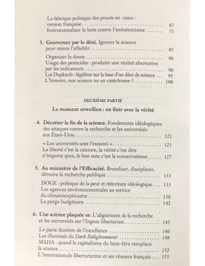 Le moment orwellien : La science face aux nouveaux obscurantismes - Seuil