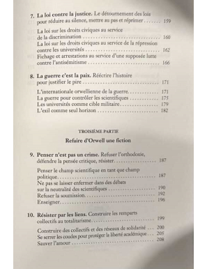 Le moment orwellien : La science face aux nouveaux obscurantismes - Seuil