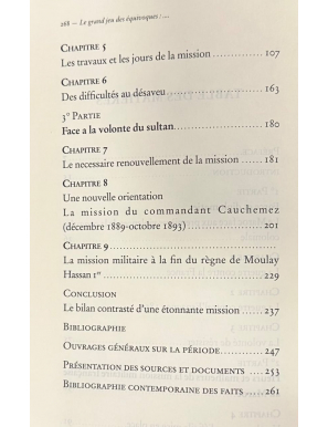 Le grand jeu des équivoques : La mission militaire française sous le règne de Moulay Hassan 1er