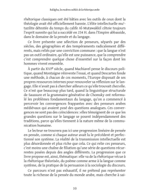 Balagha : les maîtres oubliés de la rhétorique arabe - Gunther Levrard - Héritage