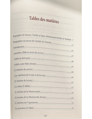 Commentaire du livre les fondements de la foi - Mohammed ibn Abdel Wahhab - ibn Badis