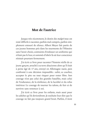 Malgré-nous : Albert Meyer, dire non en uniforme - Caroline Von HL - Héritage