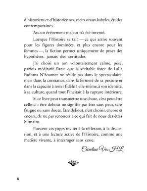 Au cœur du Djurdjura - Lalla Fadhma N'Soumer, une voix de liberté - Caroline Von HL - Héritage
