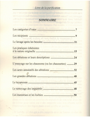 Le Livre de la Purification - Les avis Juridiques de Sheykh Ibn Baz 1
