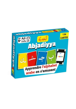 Jeu de cartes « Abjadiyya » - Apprendre l'alphabet arabe en s'amusant - Osratouna