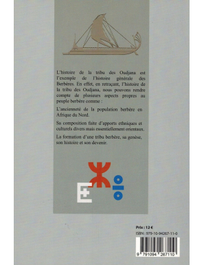 Révélations sur l'histoire des Berbères d'après une étude historique de la tribu des Oudjana Aurès - Editions Sabil