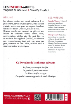 Les Pseudo Muftis - De l'Ignorant sincère au Prédicateur faussaire - Al-Hadîth