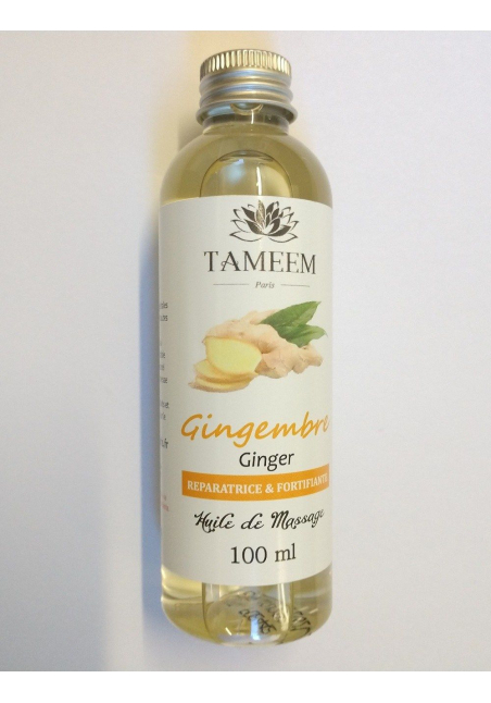 Huile au Gingembre (Ginger) - 100% Naturel - 100 ml - Tameem