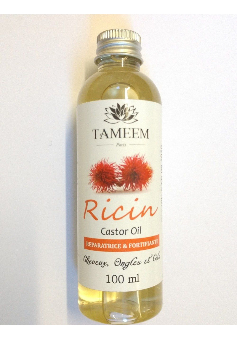 Huile de Ricin (Castor) - 100% Naturel - 100 ml - Tameem
