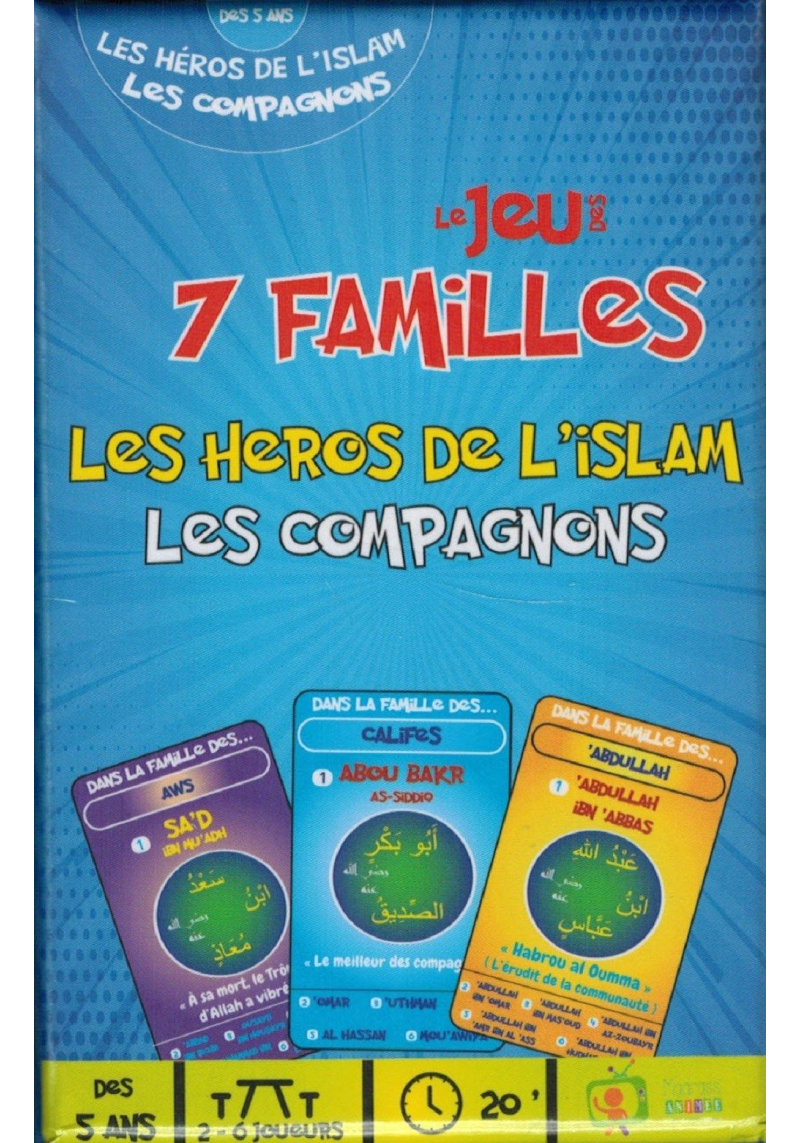 Le Jeu des 7 Familles - Les Héros de l'Islam - Les Compagnons