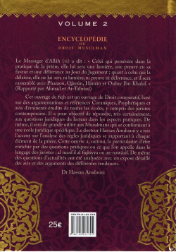 Encyclopédie du Droit Musulman - Volume 2 - Livre de la Prière (As-Salât) - Dr Hassan Amdouni - Al-Imen