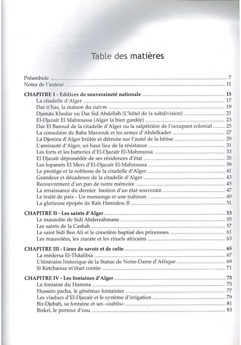Chroniques algéroises - La Casbah - Nourreddine Louhal - Editions ANEP