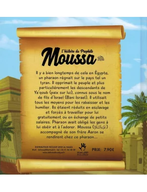 L'histoire du Prophète Moussa (7/12 ans) - MUSLIMKID