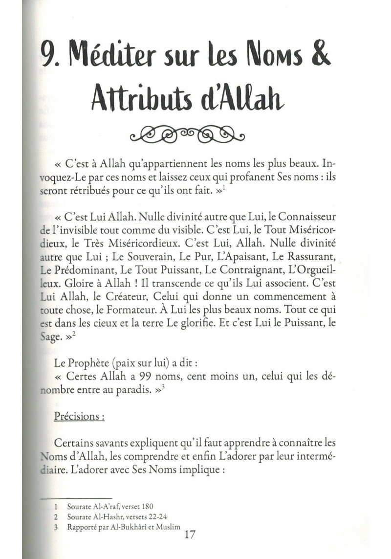 100 Trésors de l'Islam - Principes du Coran et de la Sunna - Samir Doudouch - MuslimLife