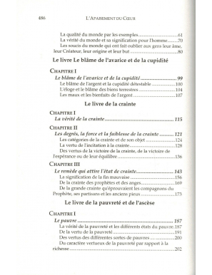 L'apaisement du cœur - De la Jalousie à la Méditation - (Revivification des sciences de la religion) - Abou Hamid Al-Ghazalî