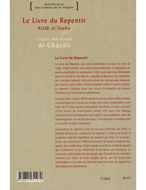 Le Livre du Repentir (Kitâb At-Tawba) - Abou Hamid Al-Ghazalî