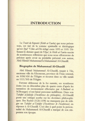 Le Livre du Repentir (Kitâb At-Tawba) - Abou Hamid Al-Ghazalî