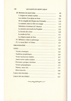 Les Saints du Mont Liban - Absence, Jihâd et spiritualité, entre la montagne et la cité - Ibn Taymiyya - Yahya Michot